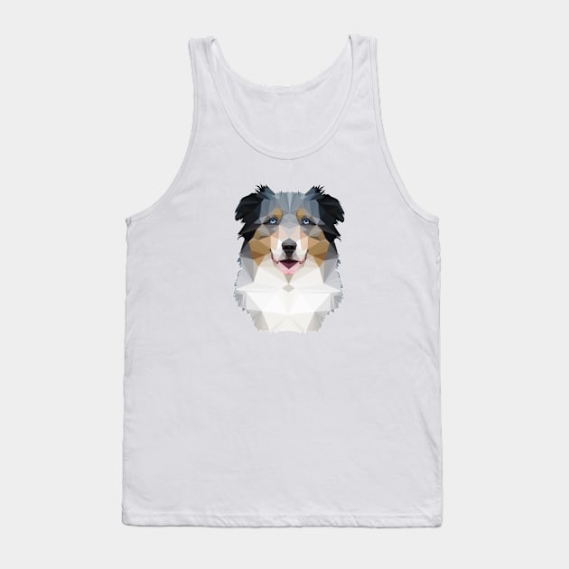 Australian Shepherd Tank Top by arlingjd